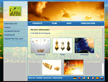 Tablet Screenshot of natur-beccard.com